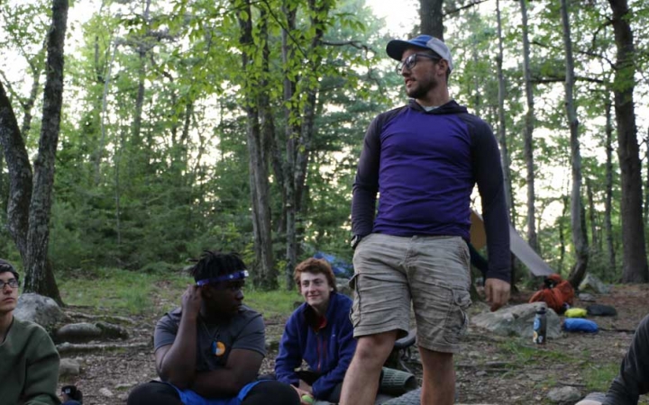 teens learn backpacking skills in philadelphia